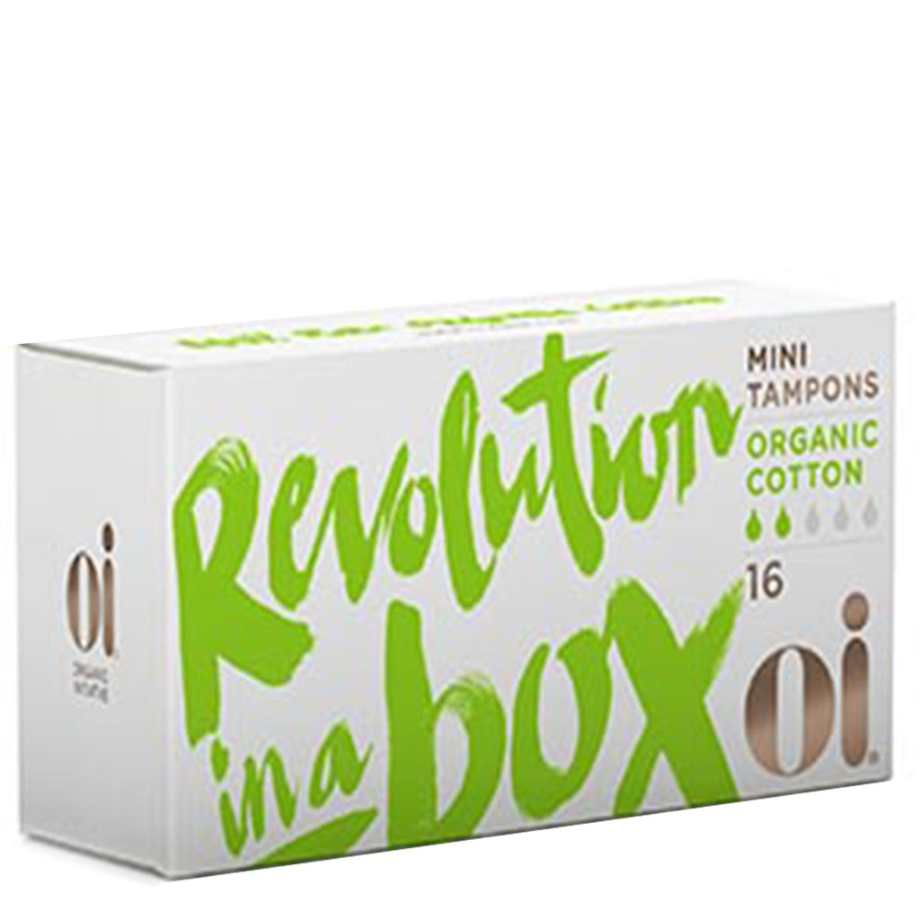 Organic Initiative, Organic Cotton Tampons - Mini, 16 Tampons (non  applicator)
